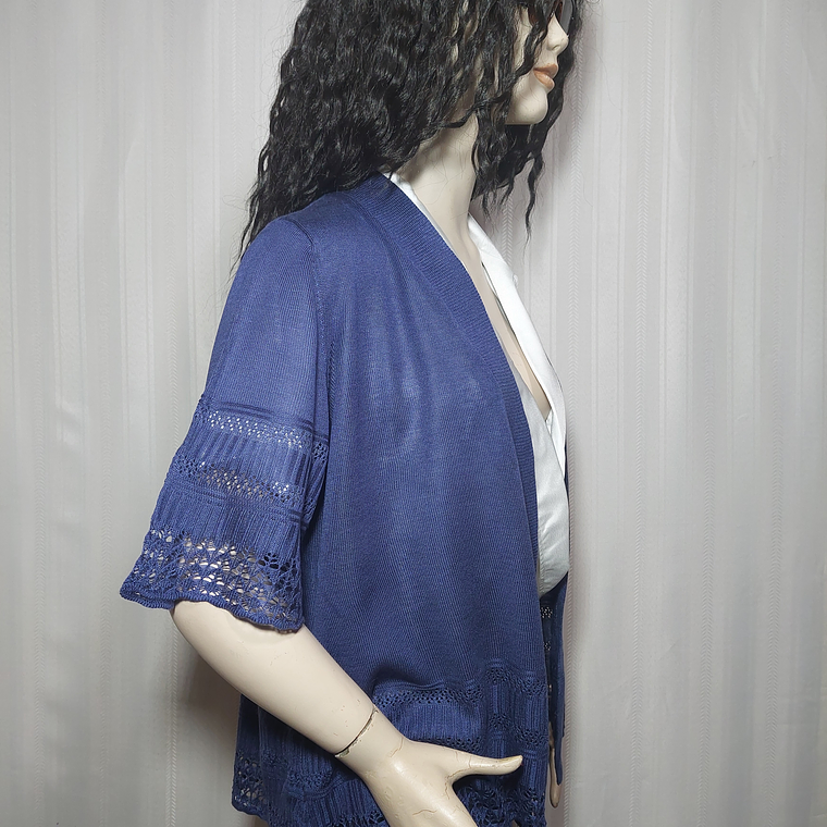 SWEATER AZUL FADED GLORIY TALLA XXL 2