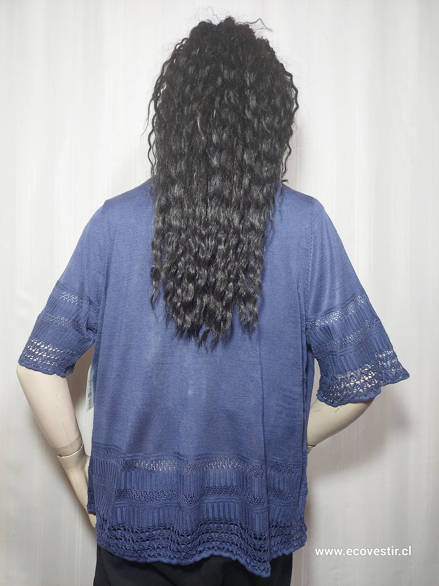 SWEATER AZUL FADED GLORIY TALLA XXL 3