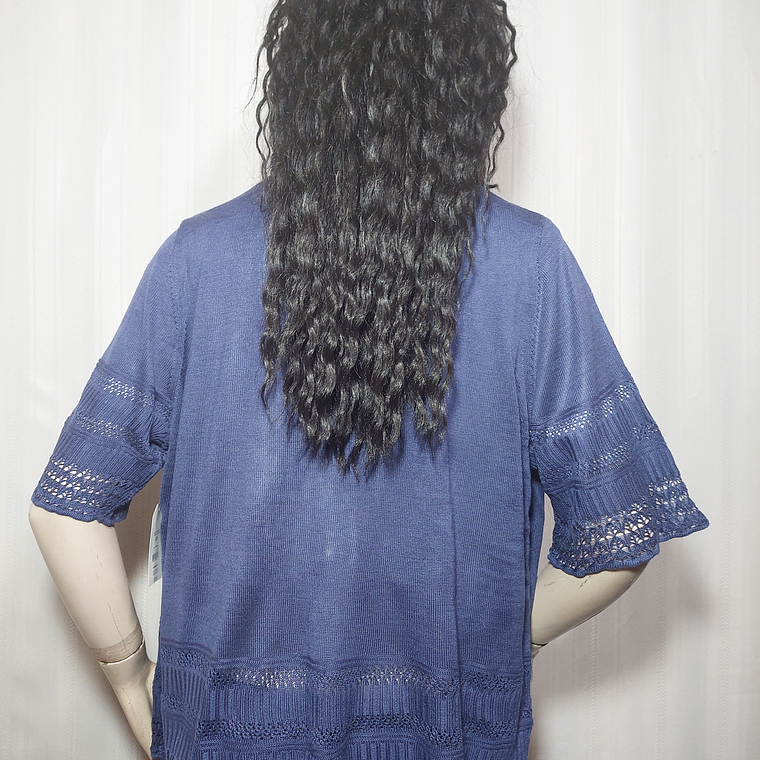 SWEATER AZUL FADED GLORIY TALLA XXL 3