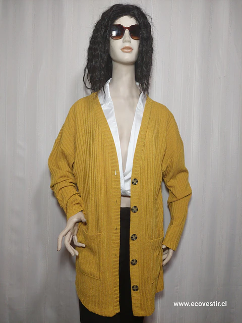 CHALECO MOSTAZA PERSEPTION CONCEPT TALLA XL
