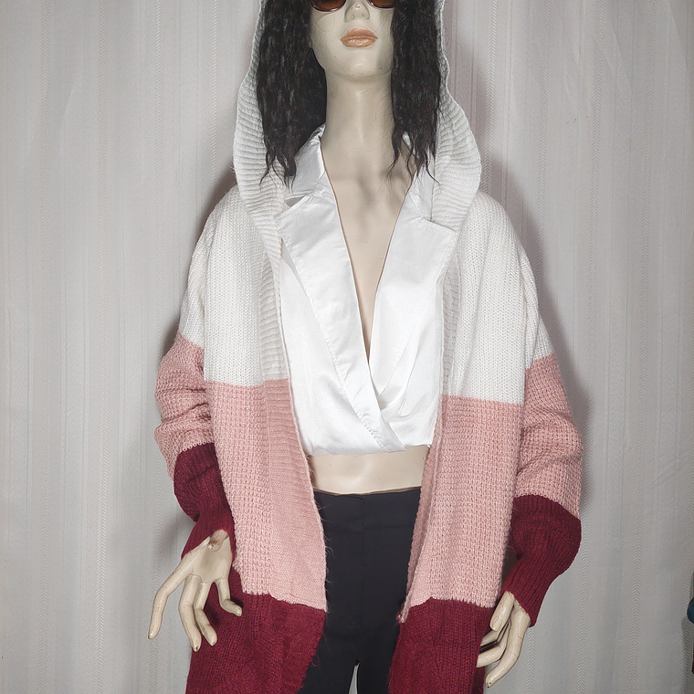 TAPADO CON GORRO MULTICOLOR NO BOUNDARIES TALLA XXL 1