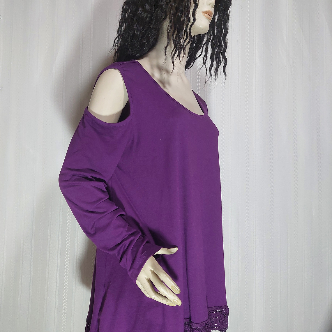 BLUSA VIOLETA UNIBOUTIQUE TALLA XXL 2