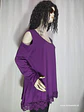 BLUSA VIOLETA UNIBOUTIQUE TALLA XXL - Miniatura 2