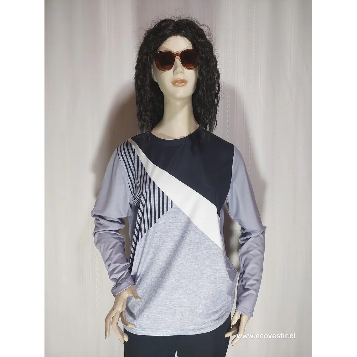 POLERA M/L MULTICOLOR  EXCLUSIVE TALLA XL 1