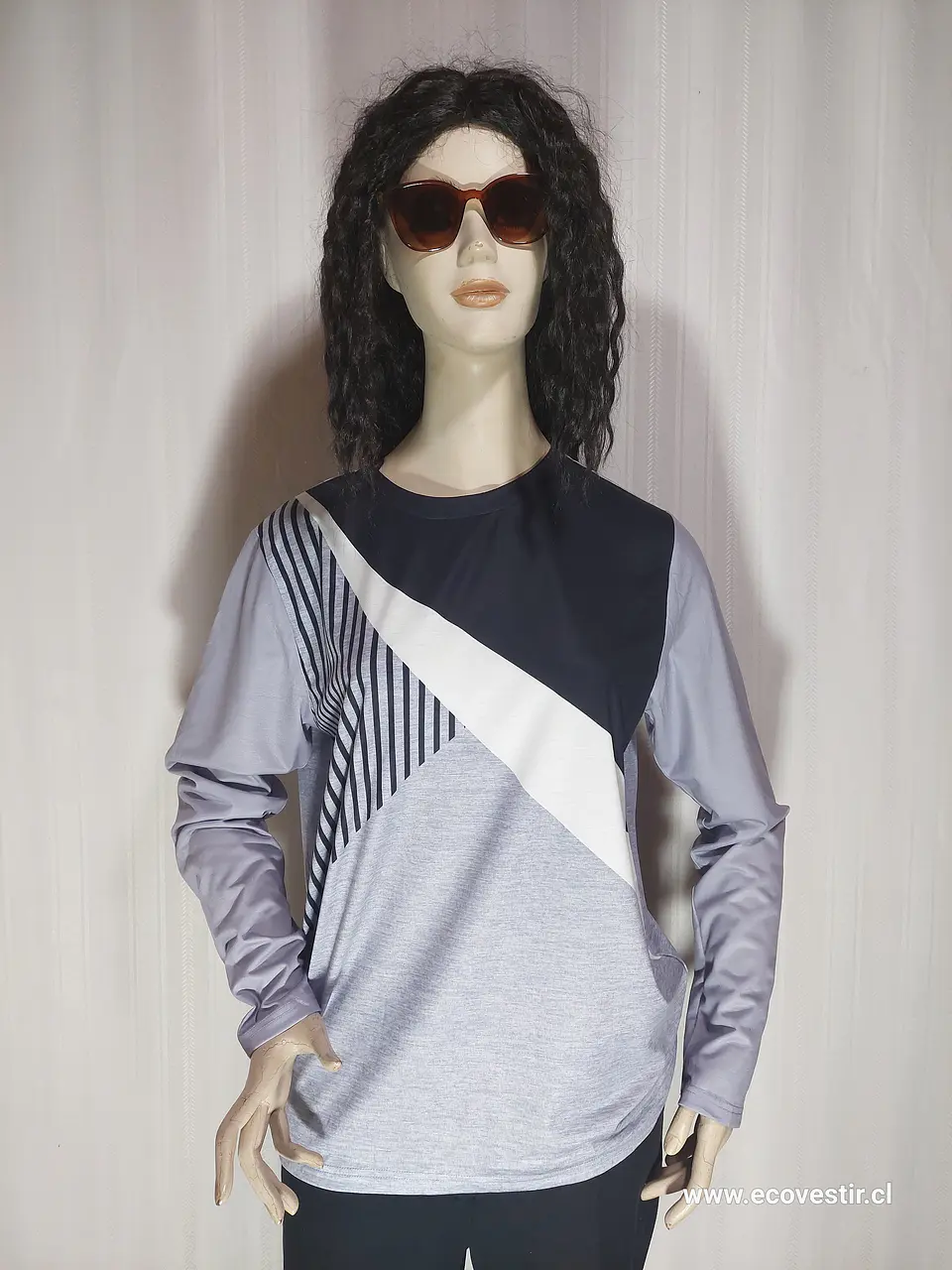 POLERA M/L MULTICOLOR  EXCLUSIVE TALLA XL 1