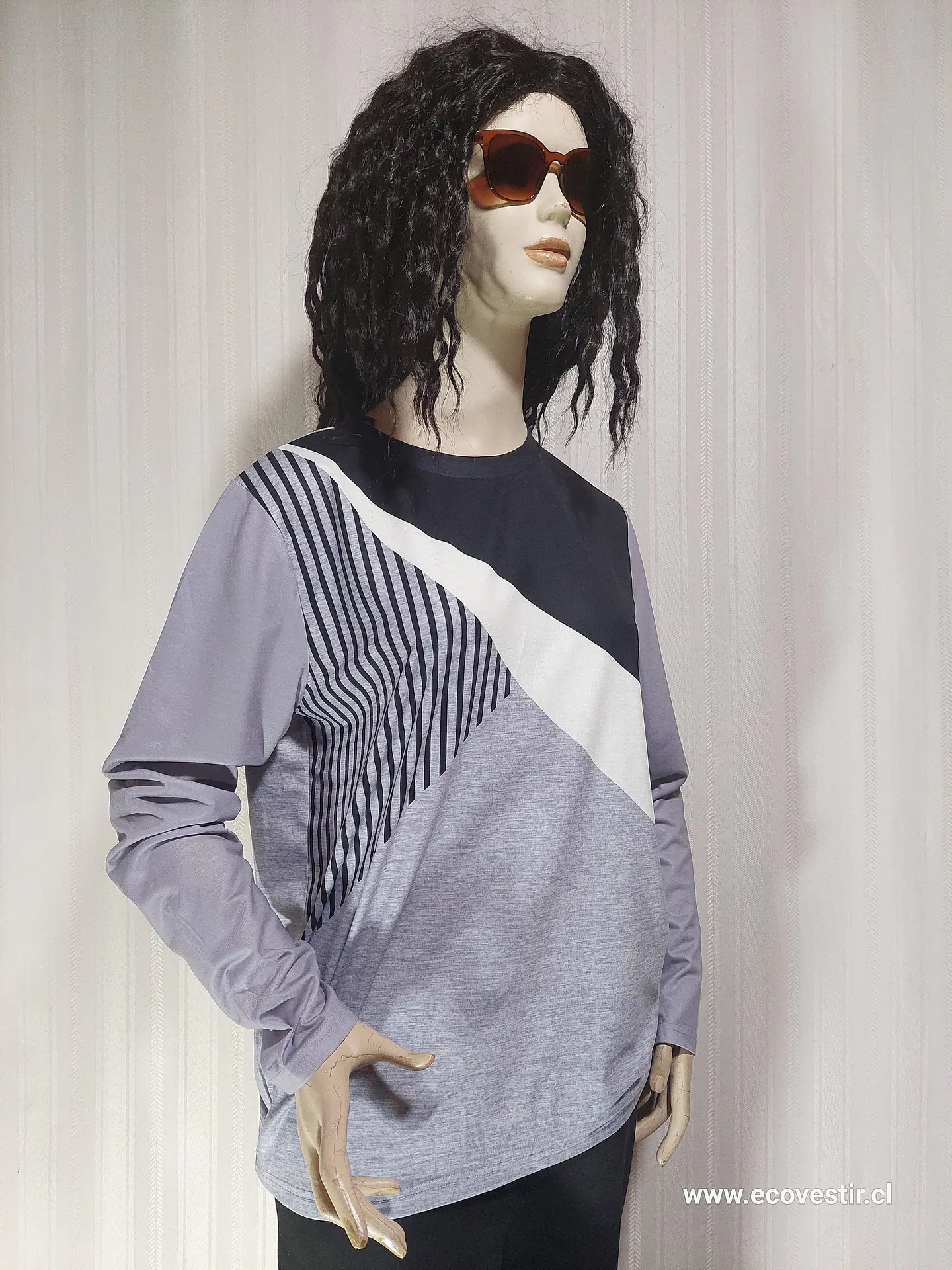 POLERA M/L MULTICOLOR  EXCLUSIVE TALLA XL 2