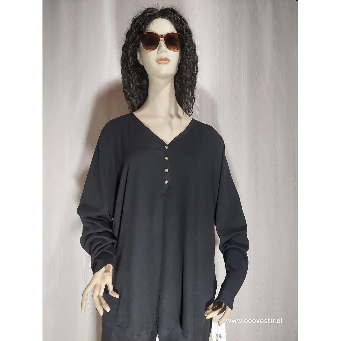 POLERA NEGRO SONOMA TALLA XL 1