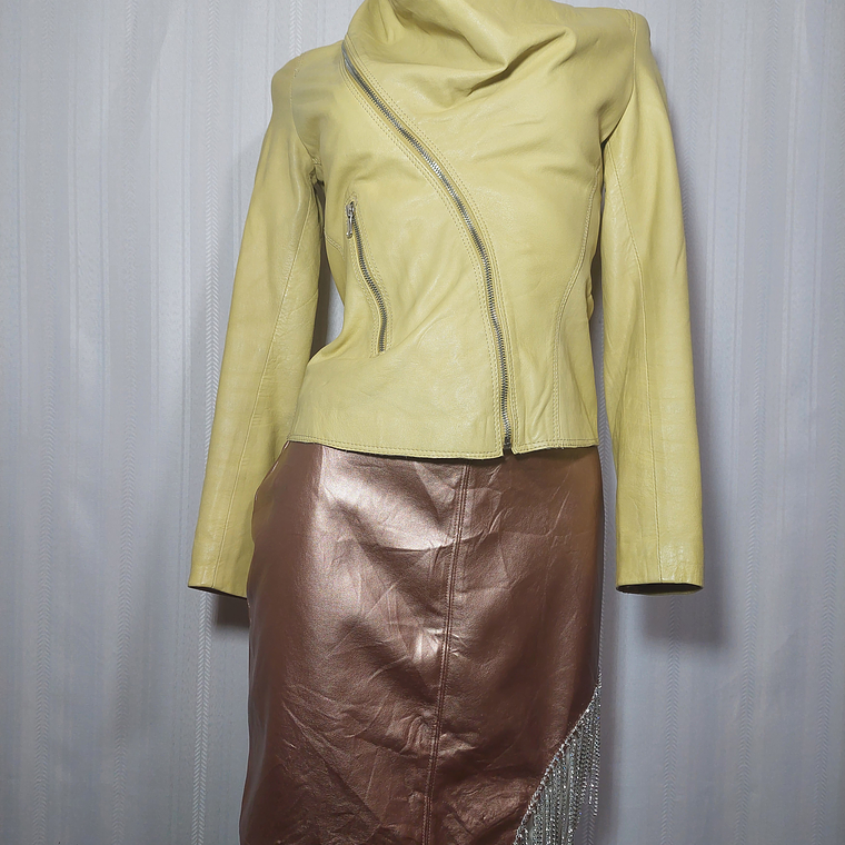 FALDA DORADA SAY WHAT TALLA XL 3