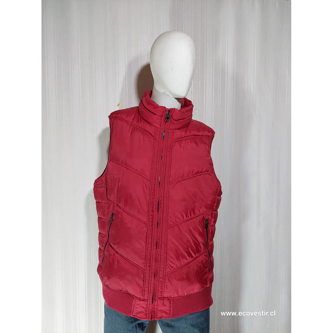 PARKA S/MANGA ROJO KVL TALLA XL 1