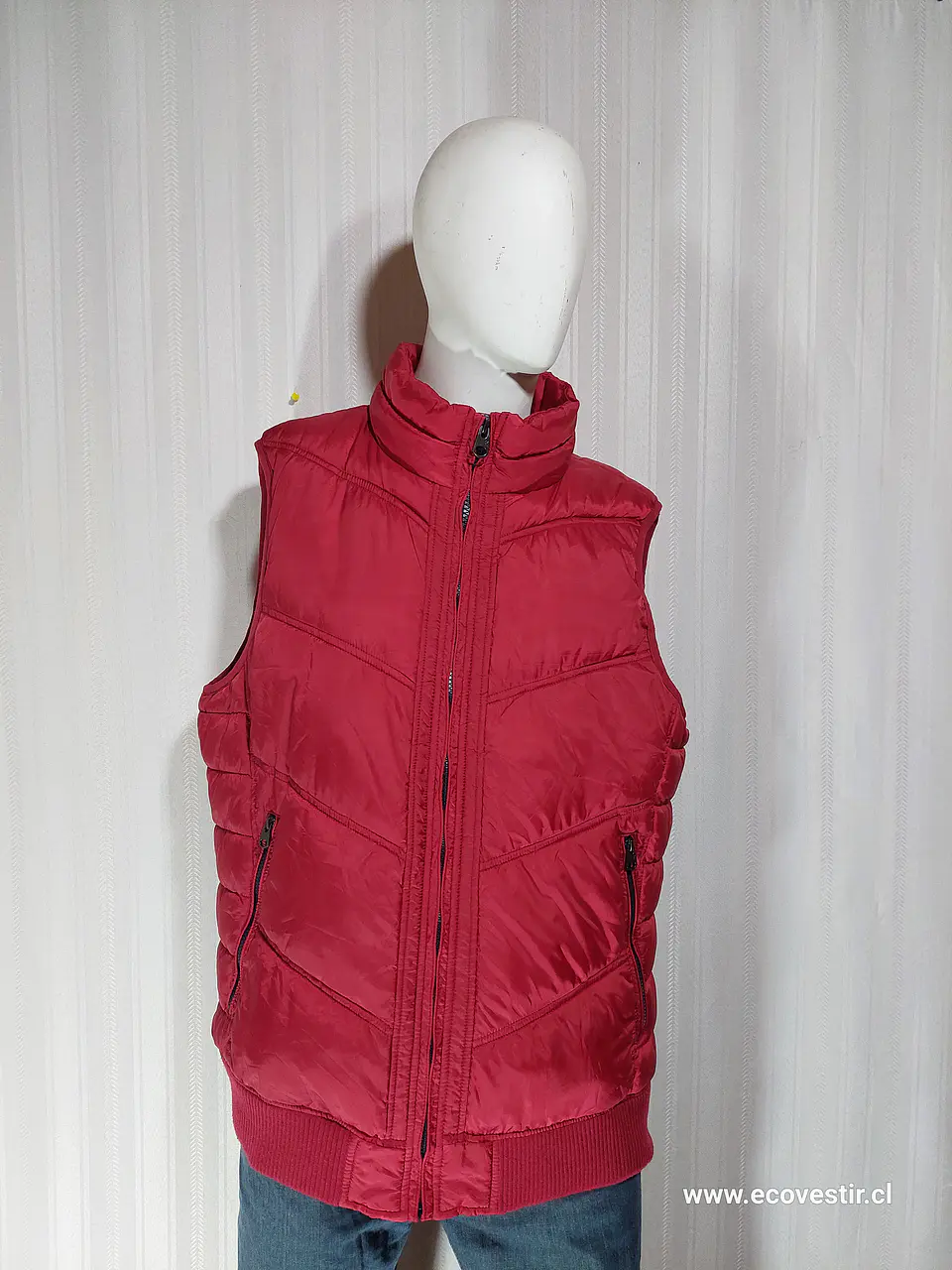 PARKA S/MANGA ROJO KVL TALLA XL 1