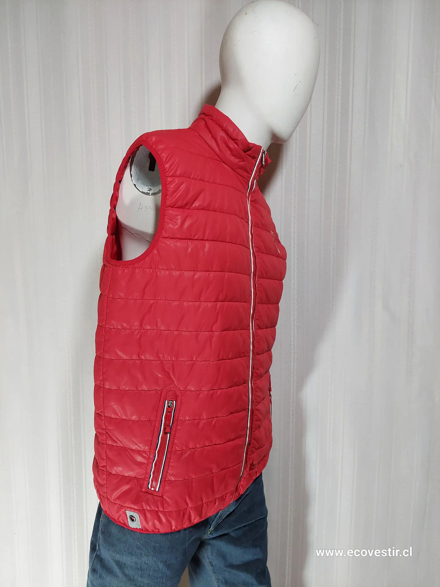PARKA S/MANGA ROJA REWARD TALLA L 2