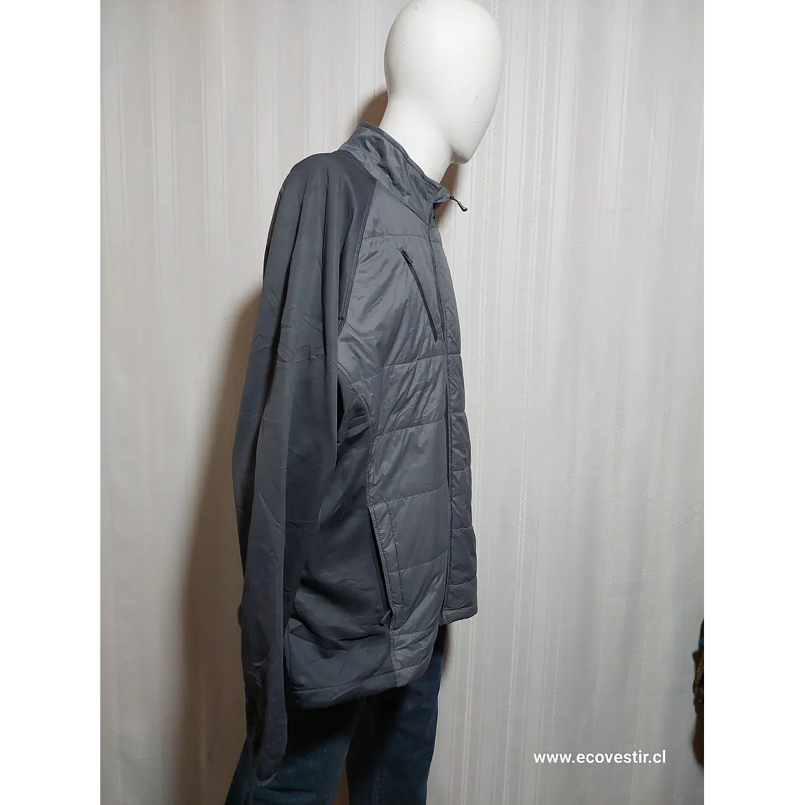 PARKA  GRIS PORT AUTHORITY  TALLA 3XL 2