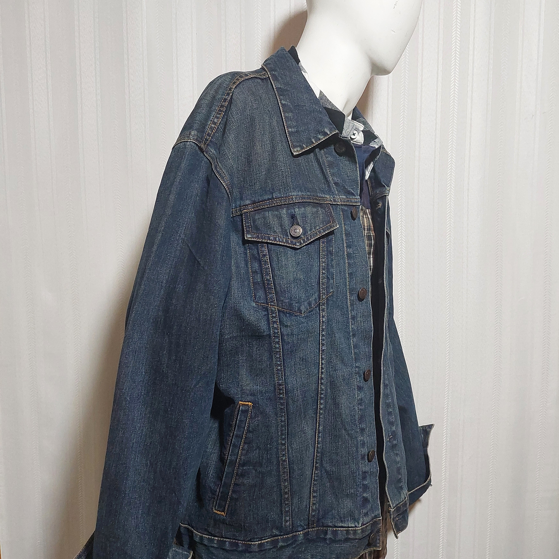CHAQUETA JEANS AZUL 1969 TALLA XXL 2