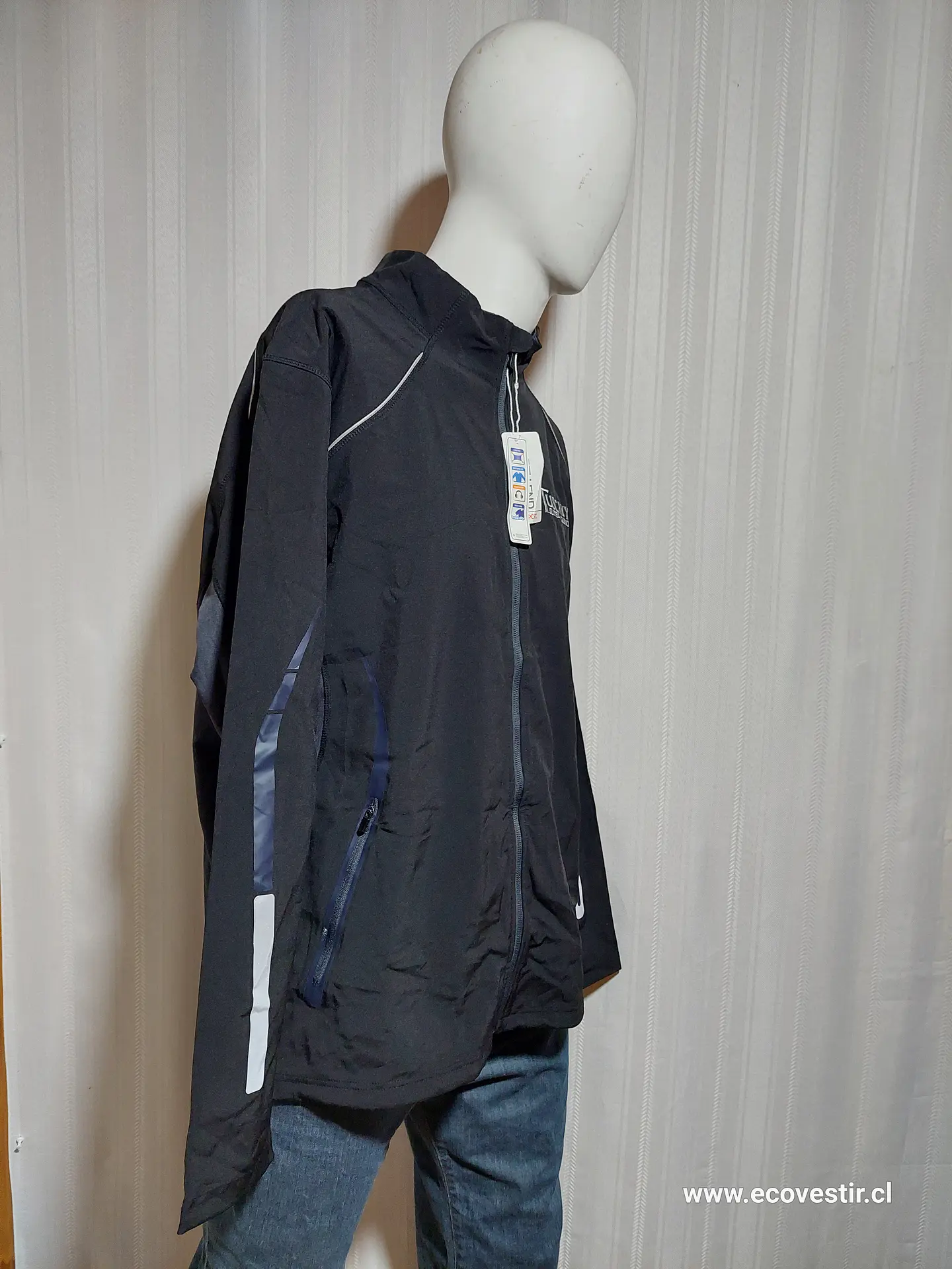 CHAQUETA DEPORTIVA BICOLOR NORTHEND SPORT TALLA XL 2