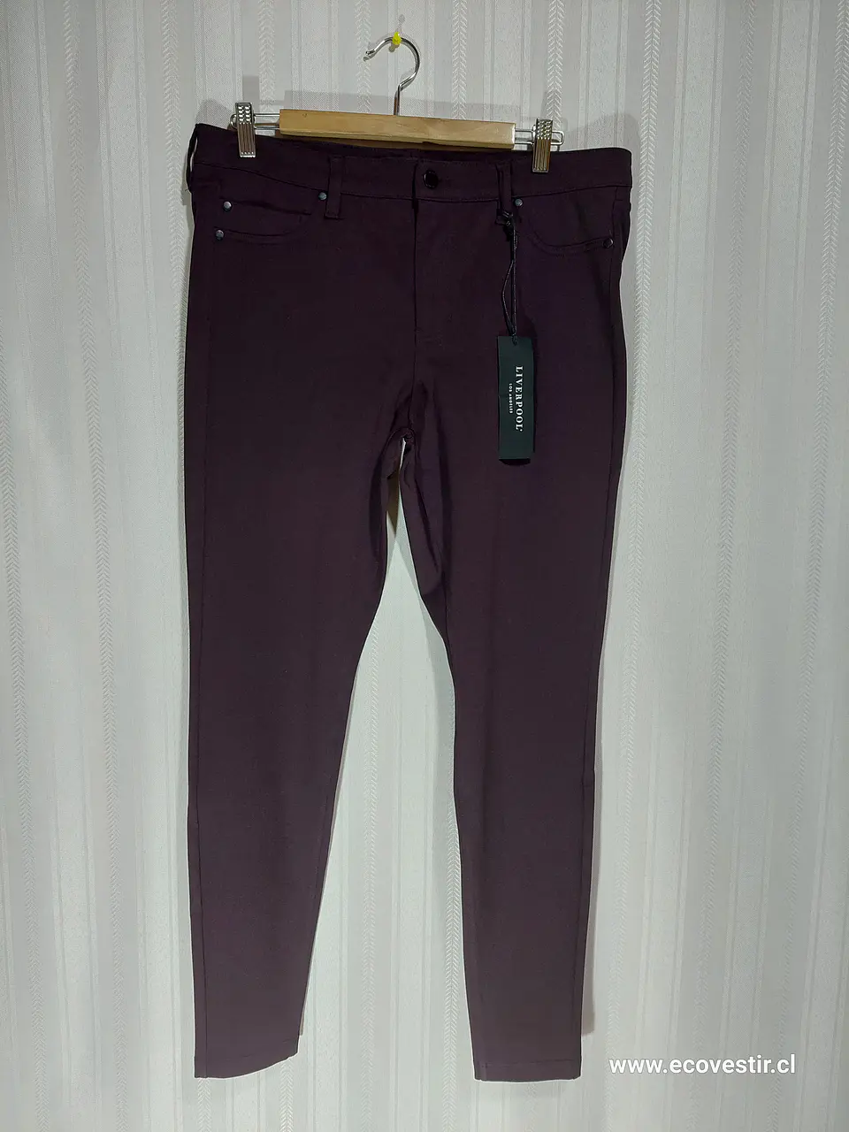 PANTALÓN BURDEO LIVERPOOL TALLA 14/32 1