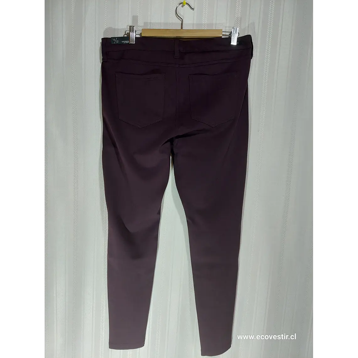 PANTALÓN BURDEO LIVERPOOL TALLA 14/32 2