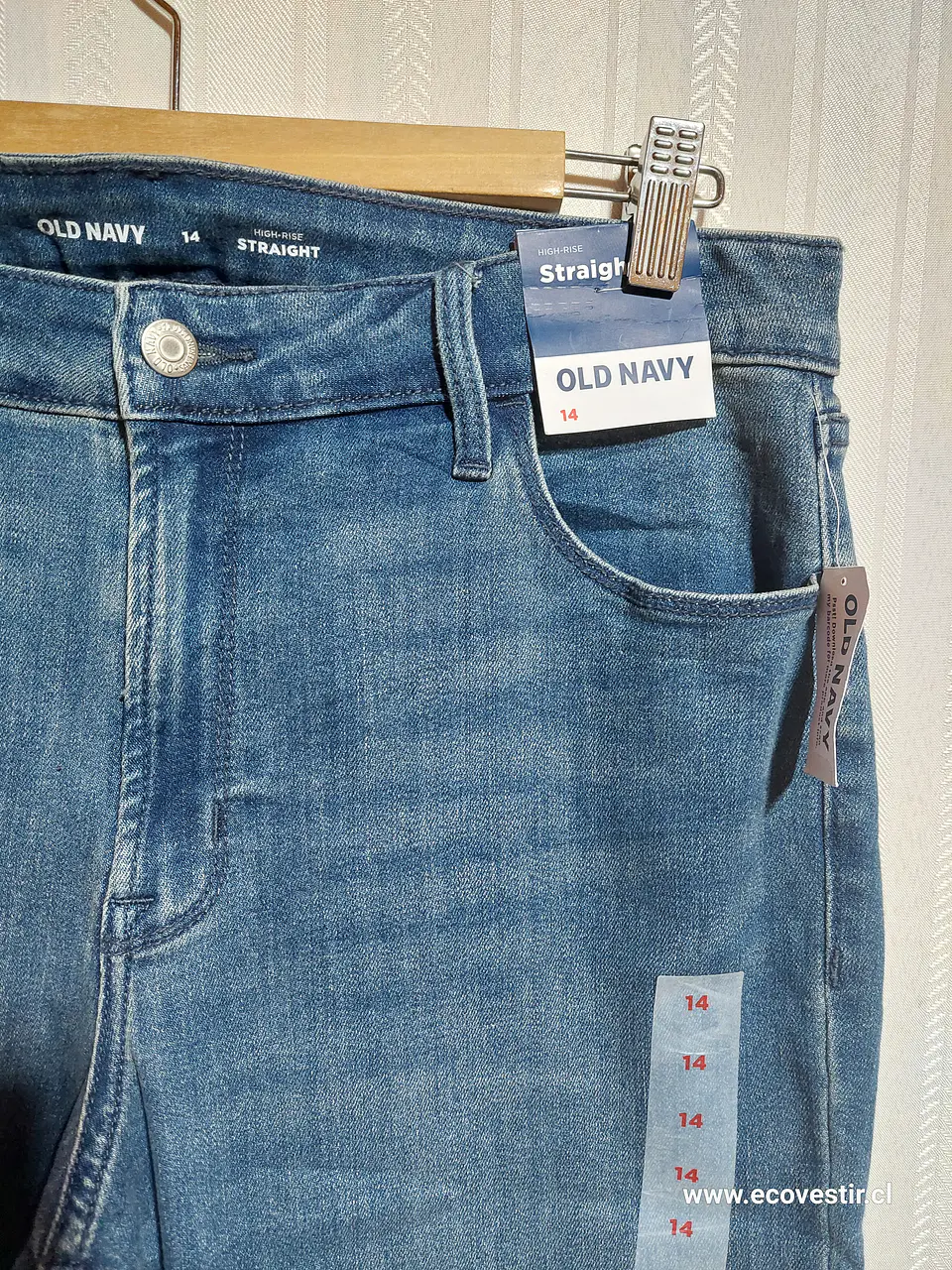 PANTALÓN JEANS AZUL OLD NAVY TALLA 14 3