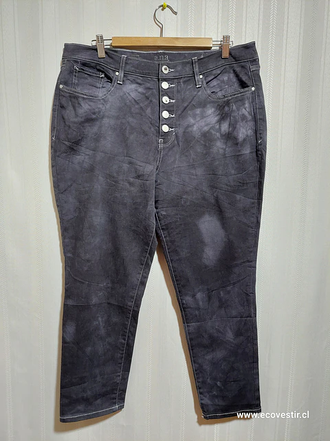 PANTALÓN JEANS GRIS ANA TALLA 18