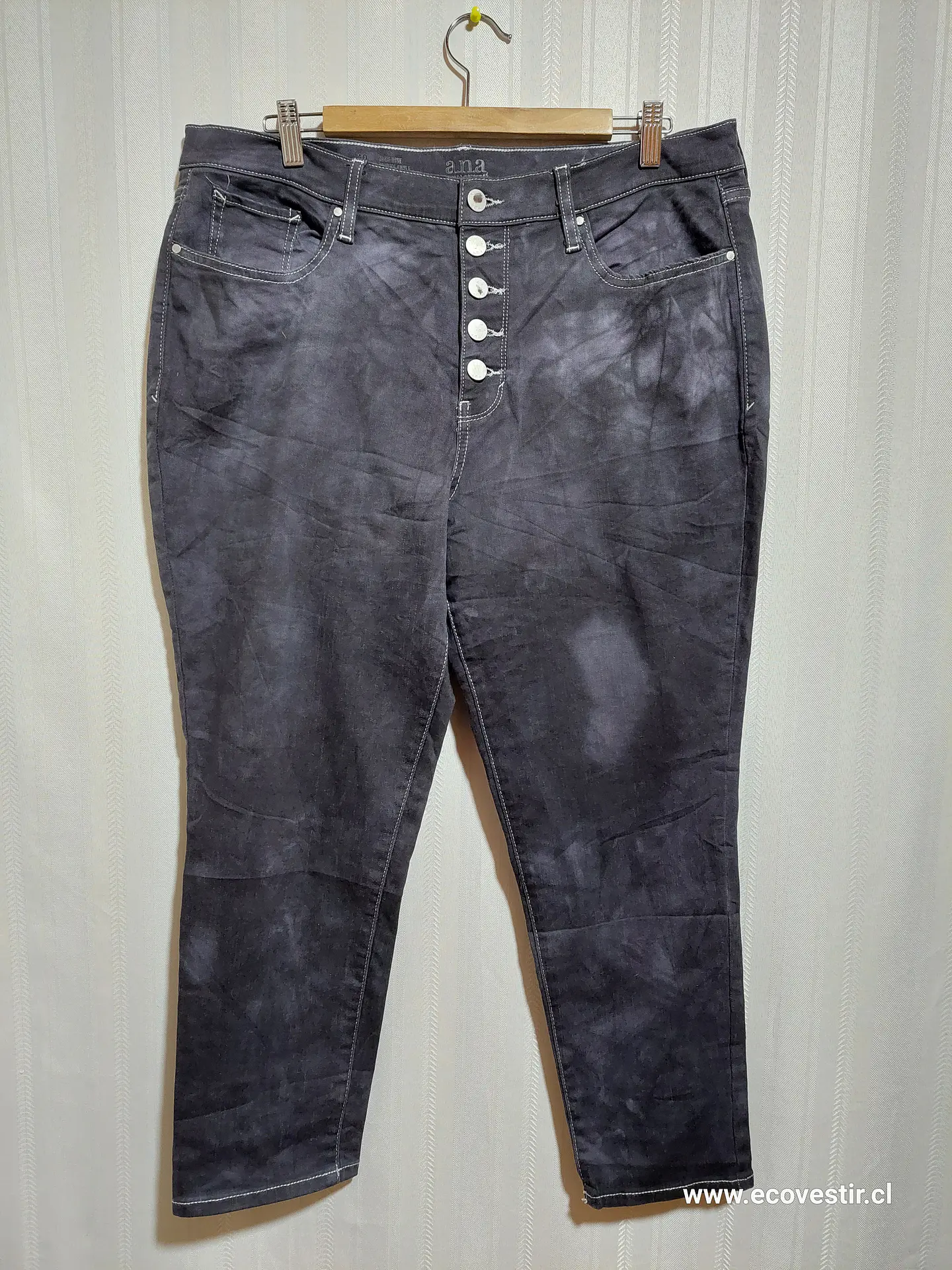 PANTALÓN JEANS GRIS ANA TALLA 18 1