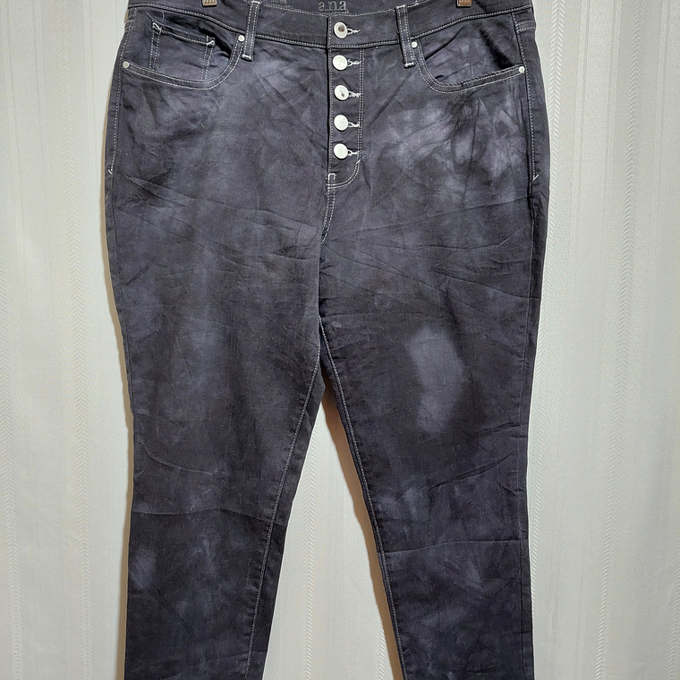 PANTALÓN JEANS GRIS ANA TALLA 18 1