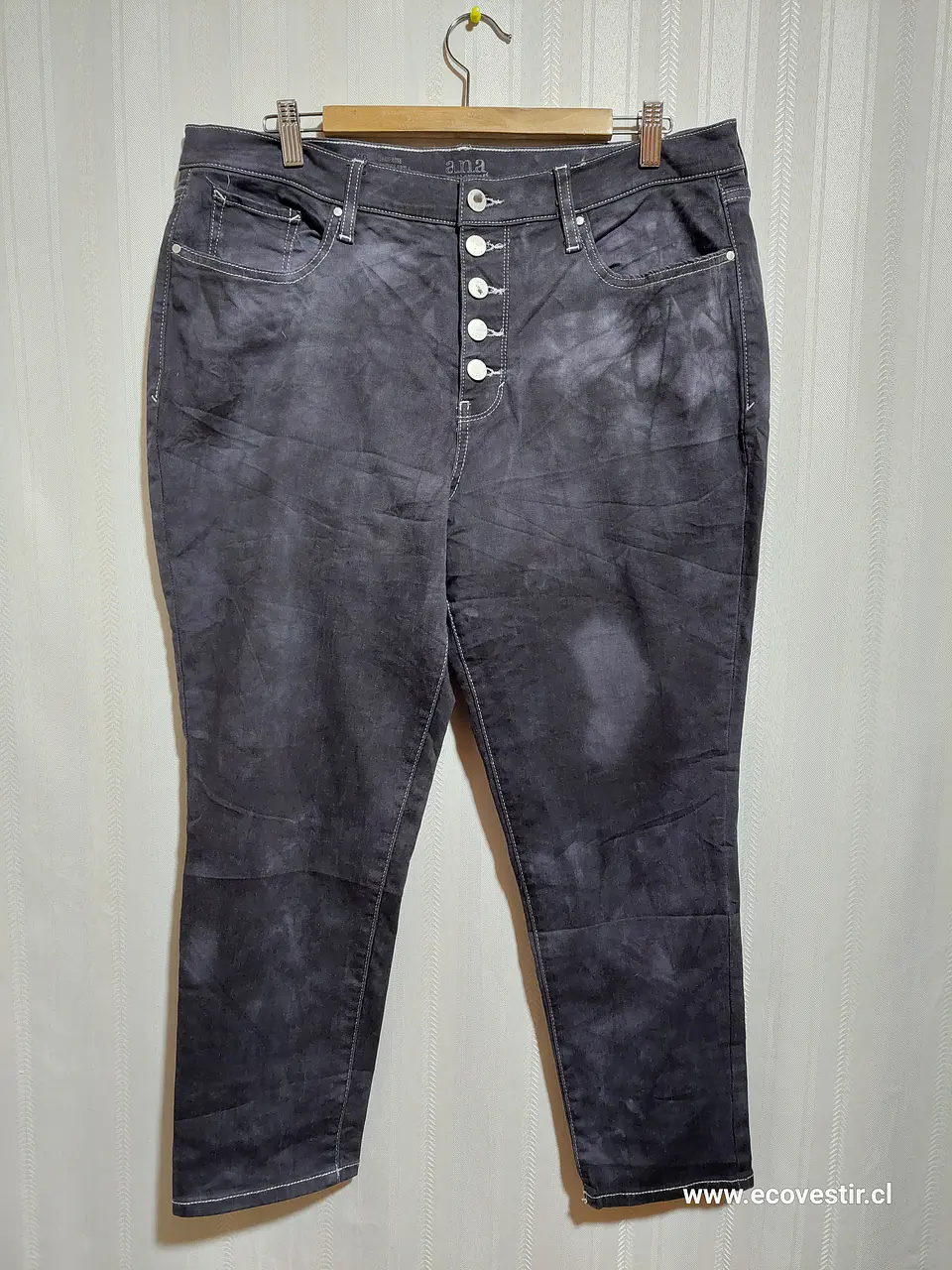 PANTALÓN JEANS GRIS ANA TALLA 18 1