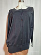 CHALECO BOTON NEGRO LANE BRYANT TALLA 18/20 - Miniatura 2