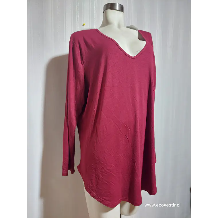 POLERA BURDEO ALLEGRACE  TALLA 3X 1