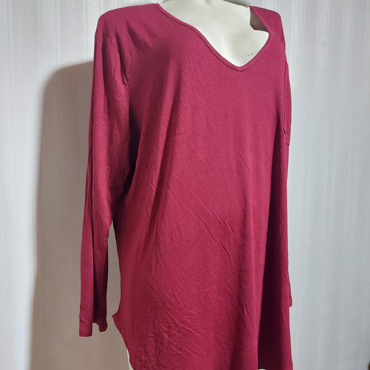POLERA BURDEO ALLEGRACE  TALLA 3X 1