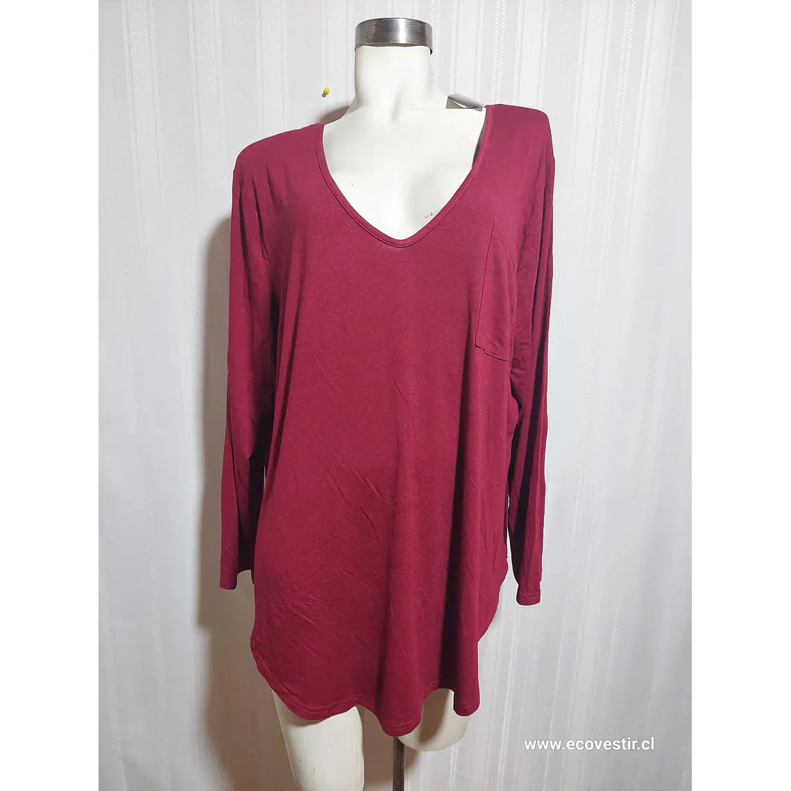 POLERA BURDEO ALLEGRACE  TALLA 3X 2