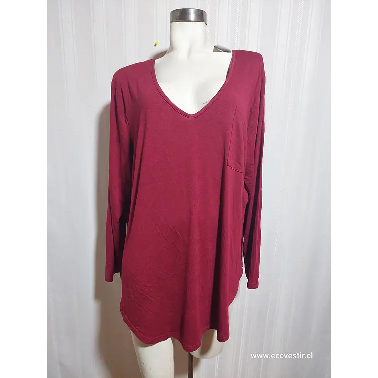 POLERA BURDEO ALLEGRACE  TALLA 3X 2
