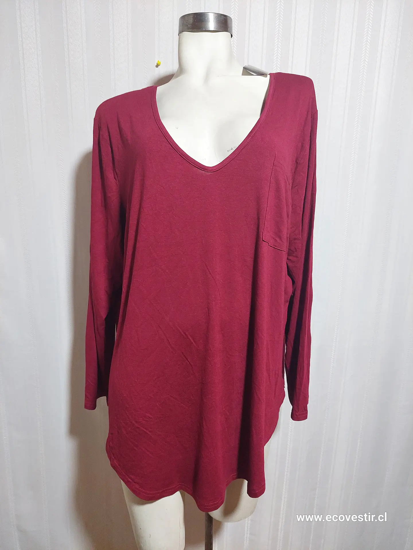 POLERA BURDEO ALLEGRACE  TALLA 3X 2