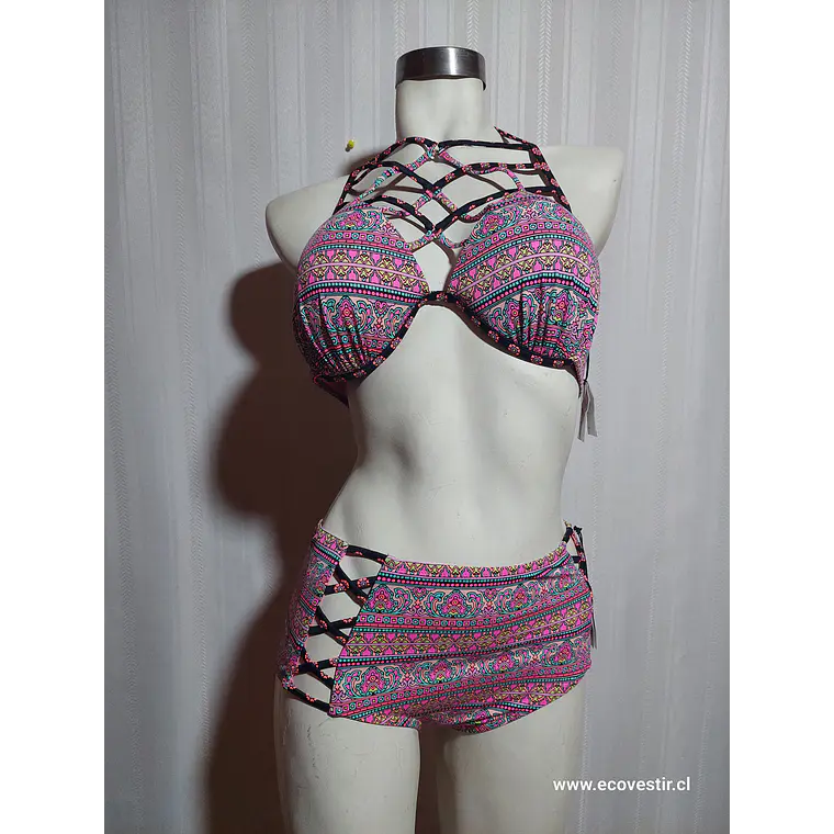 BIKINI MULTICOLOR SHADE & SHORE TALLA 38D L 1