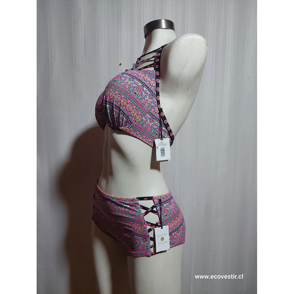 BIKINI MULTICOLOR SHADE & SHORE TALLA 38D L 2