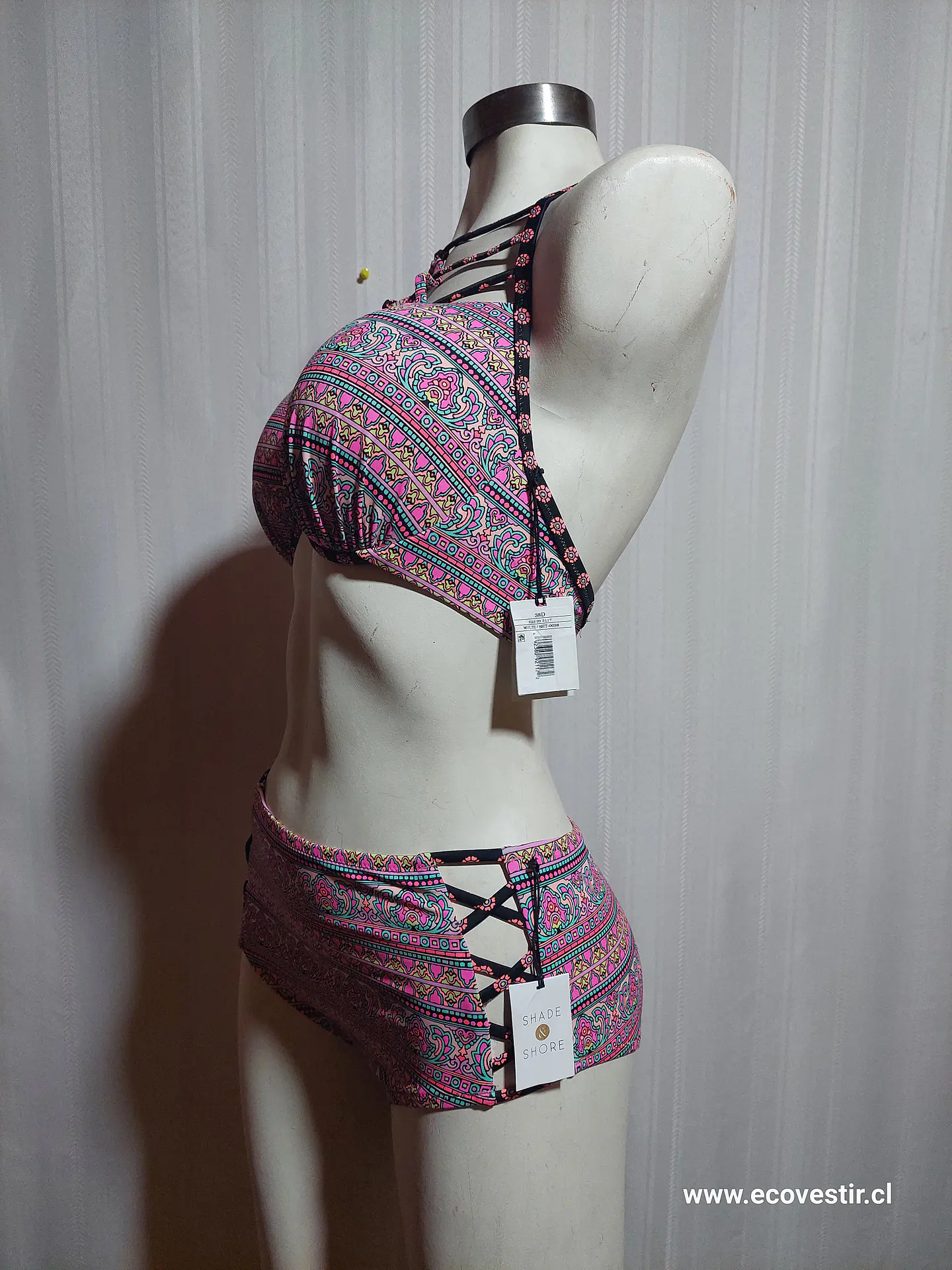 BIKINI MULTICOLOR SHADE & SHORE TALLA 38D L 2