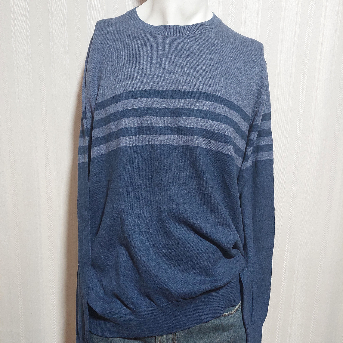 SWEATER CASUAL AZUL GEORGE TALLA XL 1