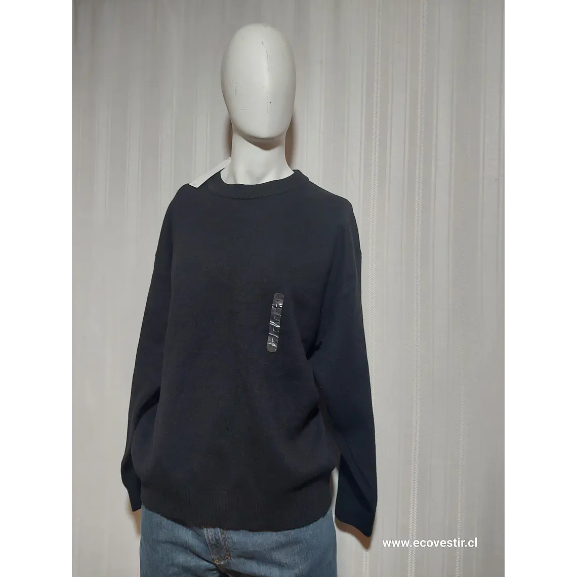 SWEATER NEGRO CELIO TALLA L 1