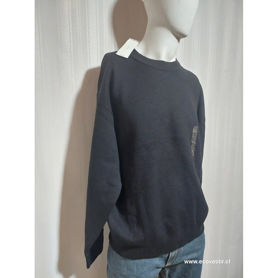 SWEATER NEGRO CELIO TALLA L 3