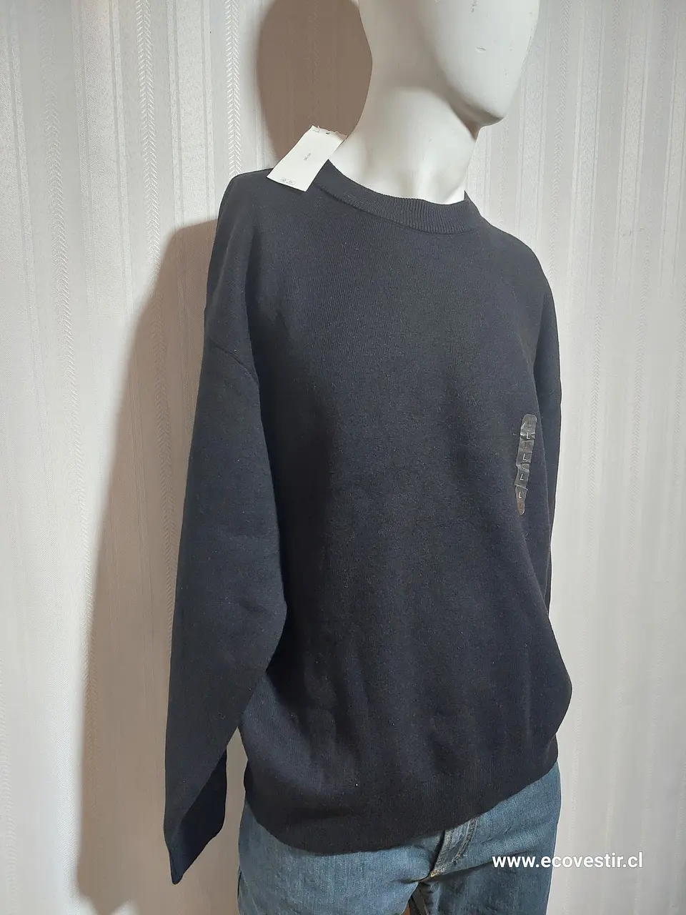 SWEATER NEGRO CELIO TALLA L 3