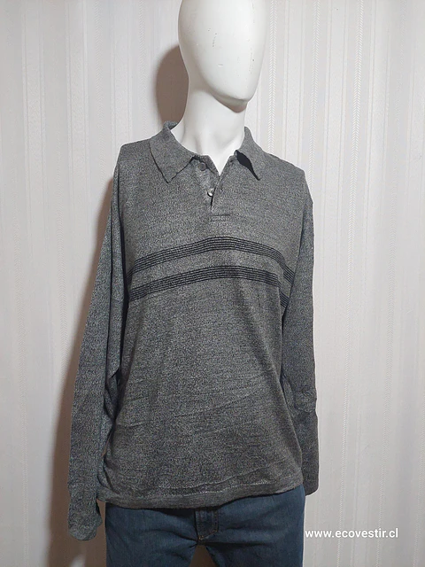 SWEATER GRIS M.E. SPORT TALLA L