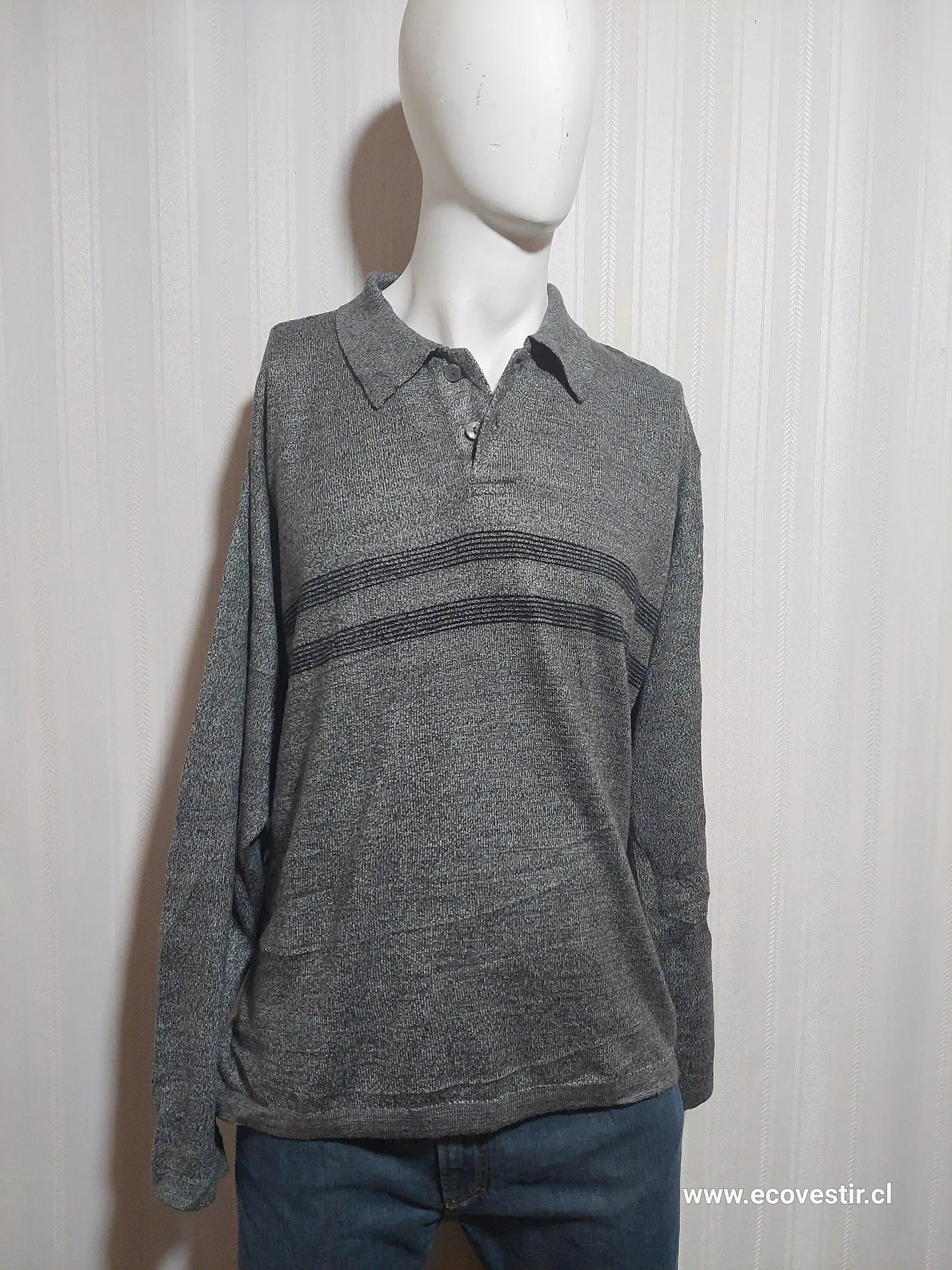 SWEATER GRIS M.E. SPORT TALLA L 1