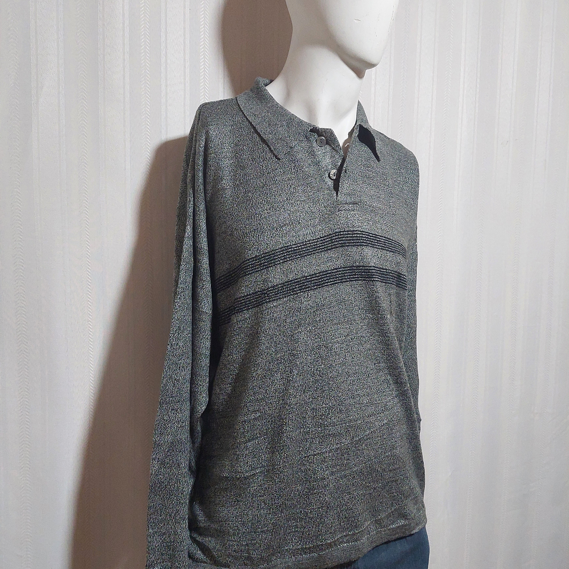 SWEATER GRIS M.E. SPORT TALLA L 2
