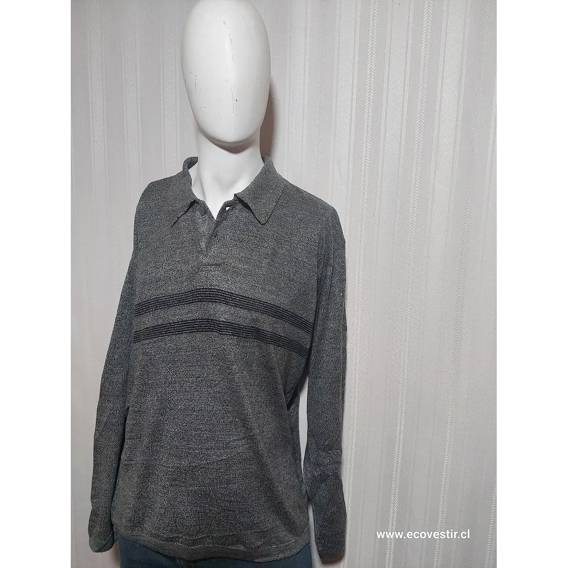 SWEATER GRIS M.E. SPORT TALLA L 3