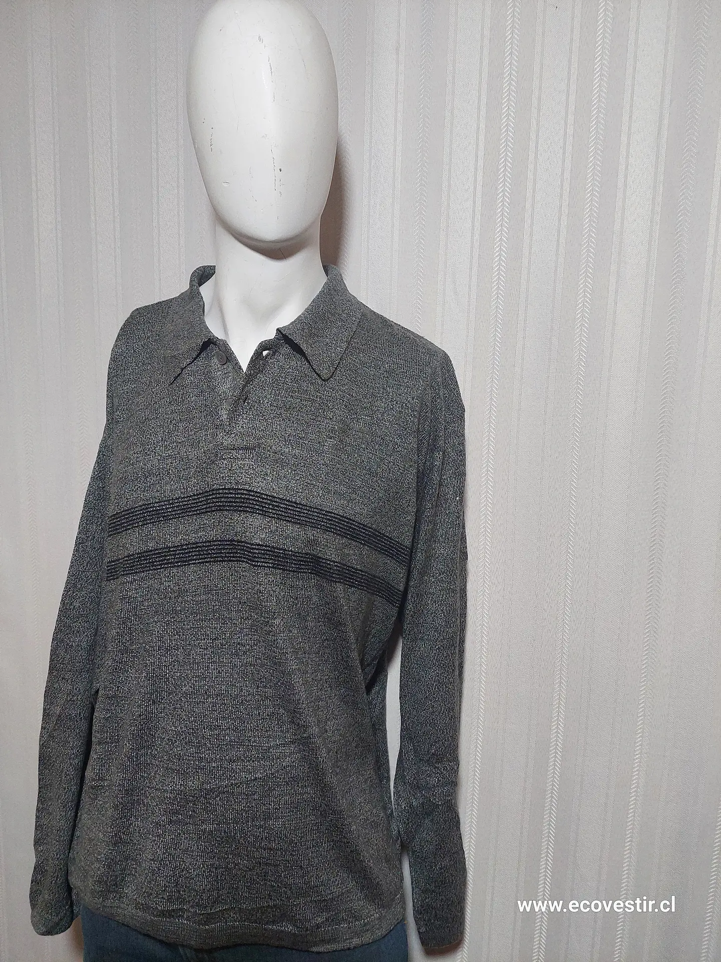 SWEATER GRIS M.E. SPORT TALLA L 3