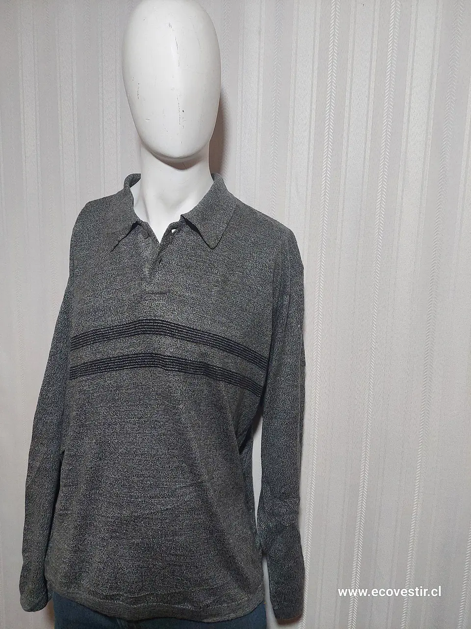 SWEATER GRIS M.E. SPORT TALLA L 3