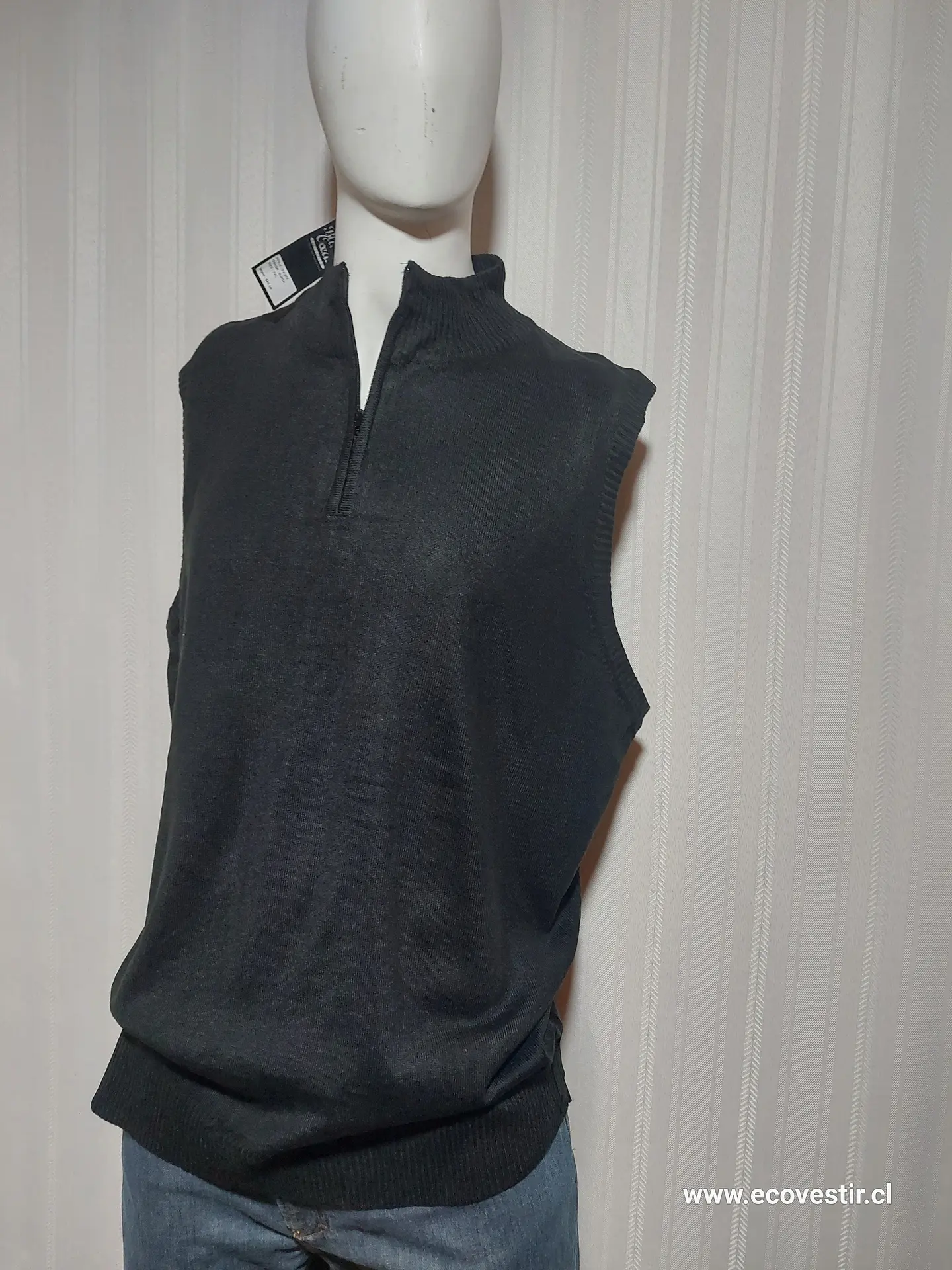 SWEATER  M/C  NEGRO BLUE OCEAN TALLA 3XL 2