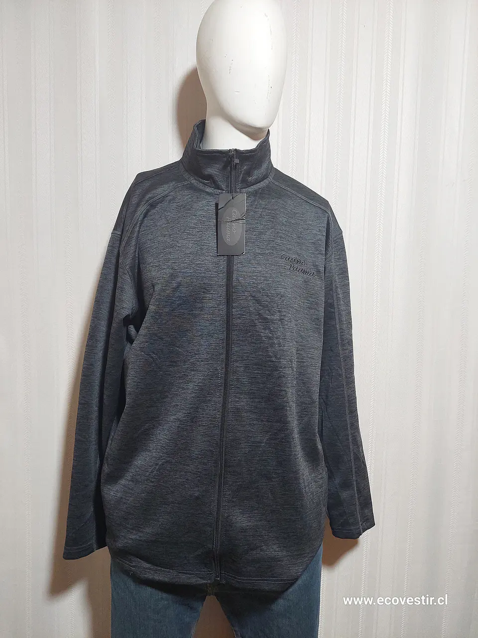 CHAQUETA DEPORTIVA GRIS CASINO PAUMA TALLA XXL 1