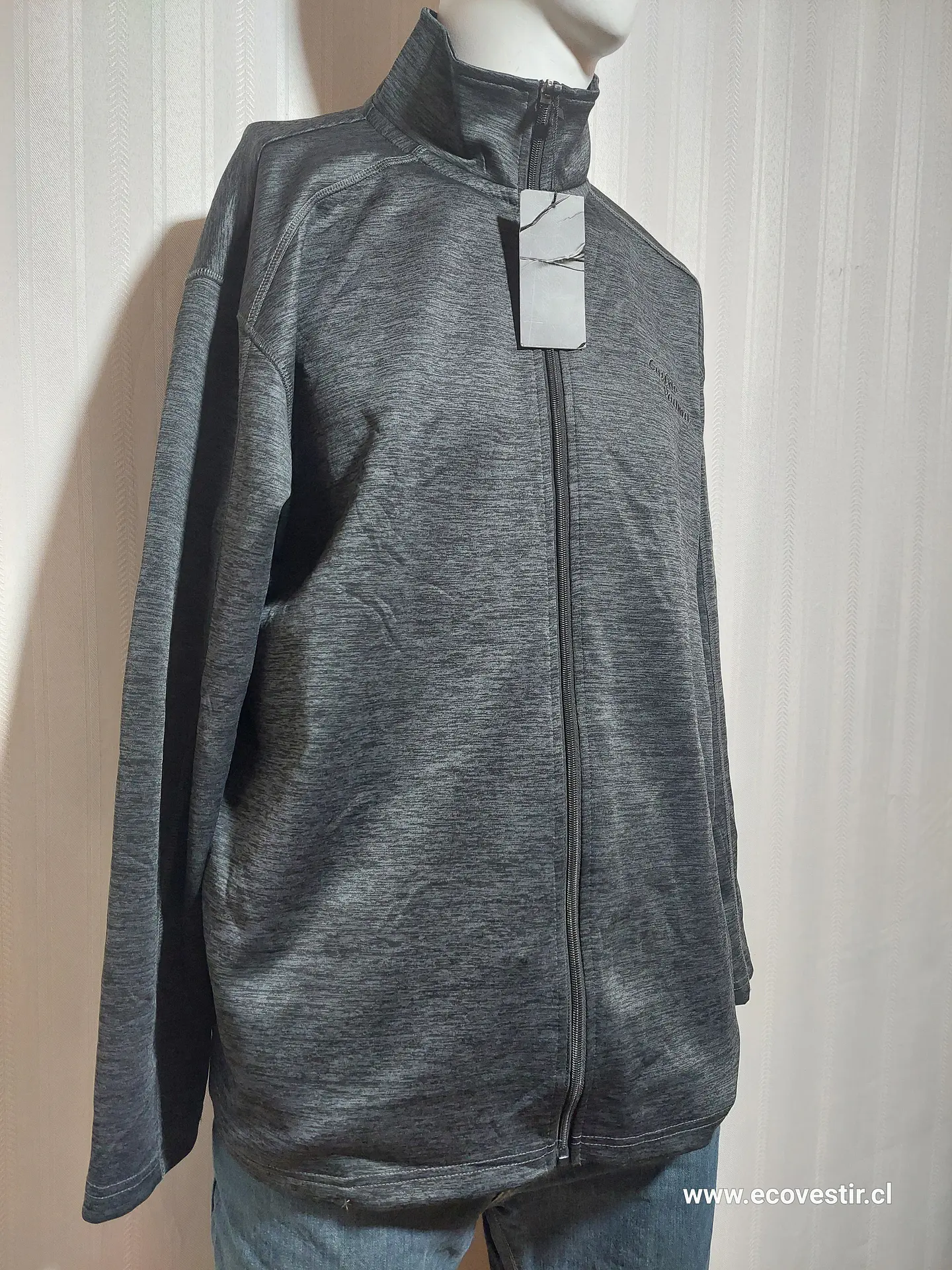 CHAQUETA DEPORTIVA GRIS CASINO PAUMA TALLA XXL 2