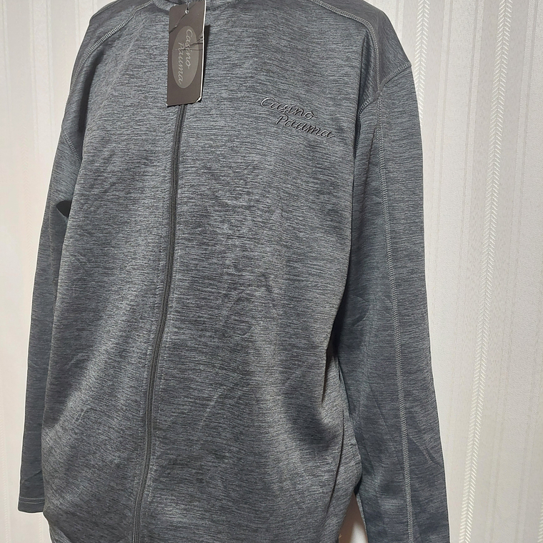 CHAQUETA DEPORTIVA GRIS CASINO PAUMA TALLA XXL 3