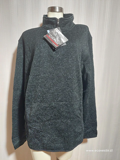 POLERON GRIS POWDER RIVER TALLA XXL
