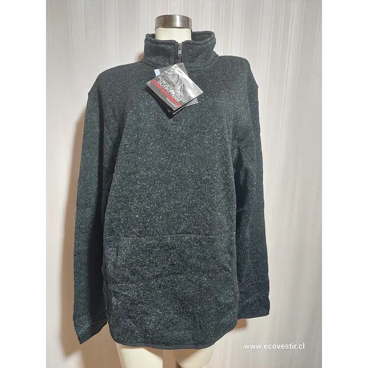 POLERON GRIS POWDER RIVER TALLA XXL 1